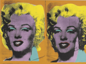 Andy Warhol, Four Marilyns, 1962. (Photo: Courtesy of Christie's)